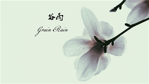 描写谷雨的古诗词
