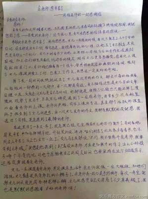 我心中的那个她作文