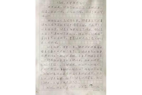失去作文
