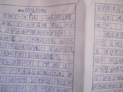 关于孙悟空的作文