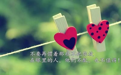 不值得的句子