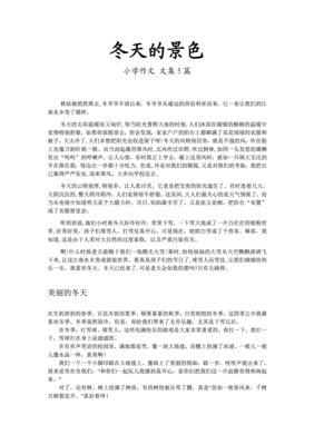 生活中的风景作文