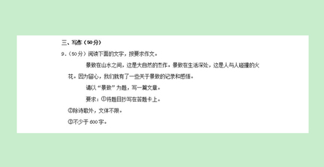 生活中的风景作文