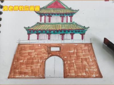 古城手抄报图片大全