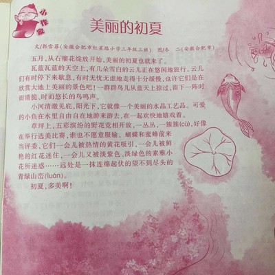 石榴花的作文