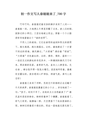 描写姐姐的作文
