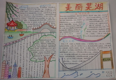 古城手抄报图片大全