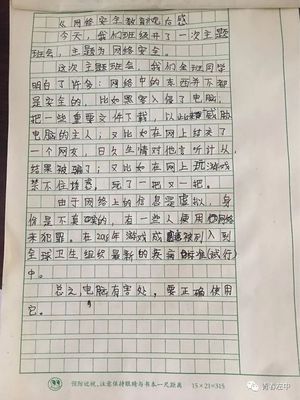 安全小作文