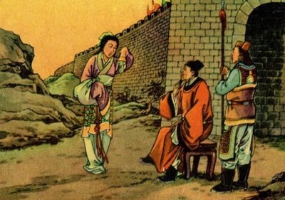 孟江女哭长城的故事