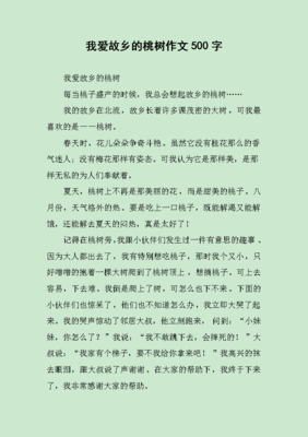 作文我爱什么
