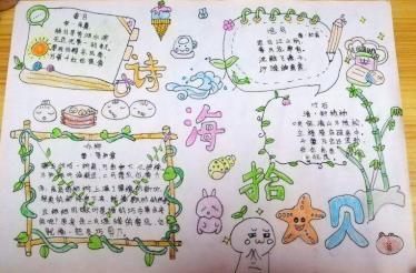 有关诗的手抄报
