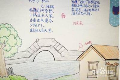 有关诗的手抄报