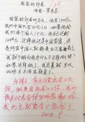 我的邻居的作文