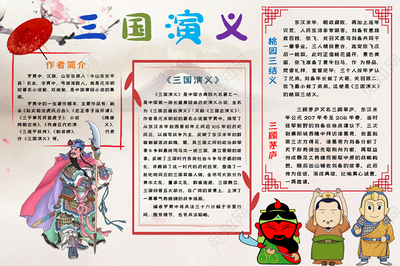 三国演义读后感评语