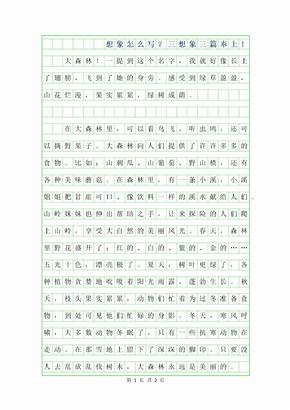 跑操作文300字
