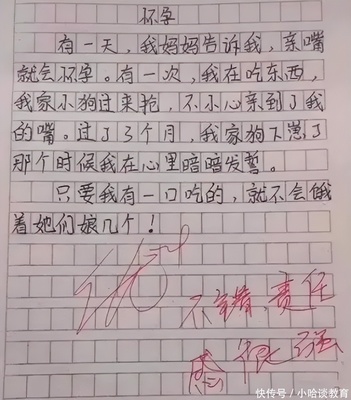 老师的责任作文