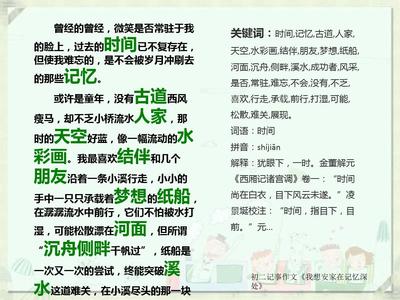 记事作文550字