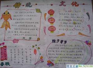 简单的民族手抄报