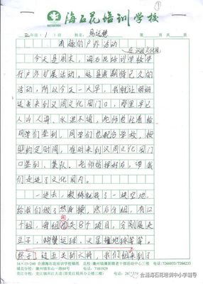 游览作文100字
