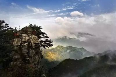 描写山的一段话