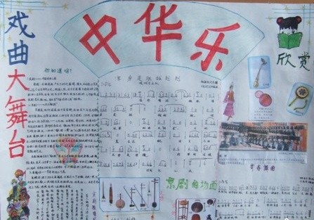 音乐手抄报图片