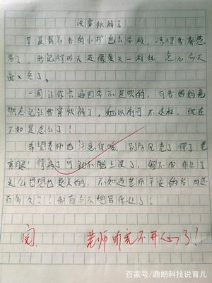 写老师的作文四百字