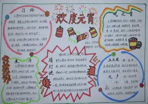元宵节手抄报图片大全简单又漂亮