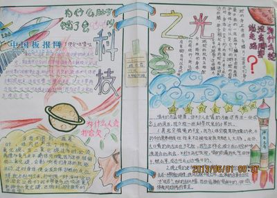 未来科技手抄报图片