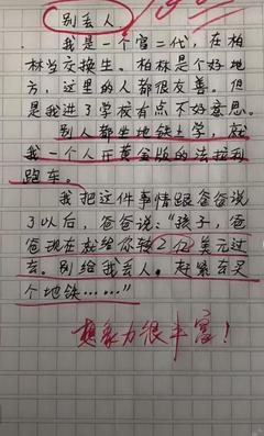 搞笑作文大全