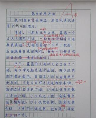 描写家乡的作文开头