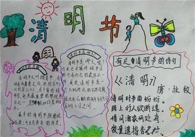 手抄报图片简单字又少