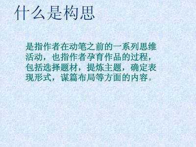 作文立意是什么
