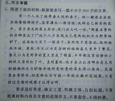 作文立意是什么