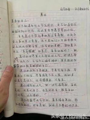校园里的读书声作文