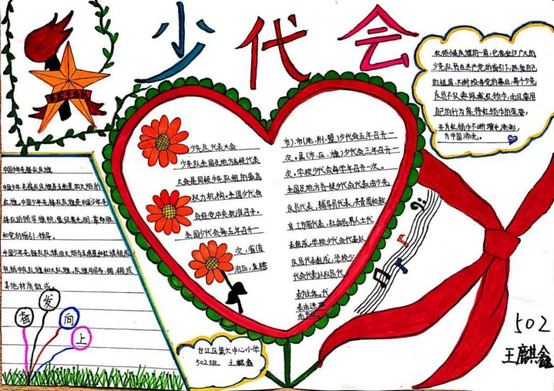 少代会手抄报