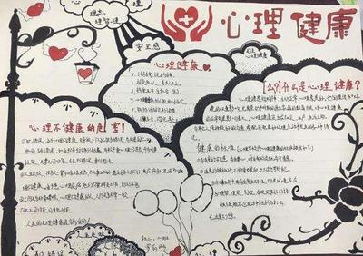 心理健康手抄报初中生