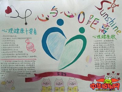 心理健康手抄报初中生