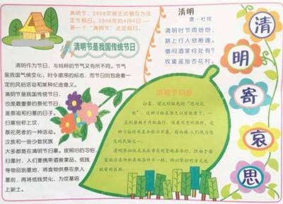 高中手抄报模板