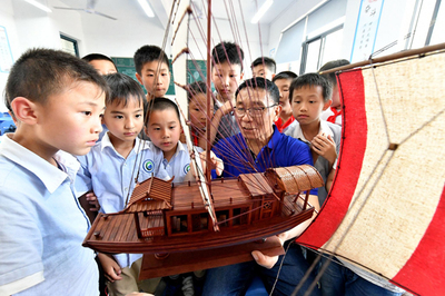 小学生船模制作