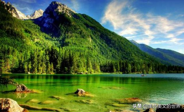 描写自然景色的诗句