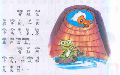 成语故事坐井观天