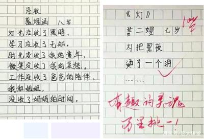 诗歌小学生写的