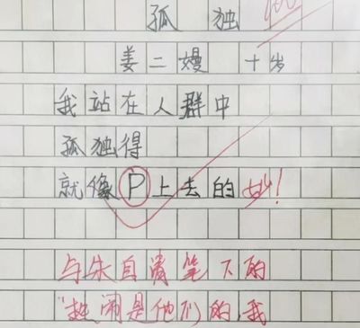 诗歌小学生写的