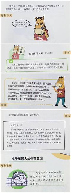 描写人物特点的段落
