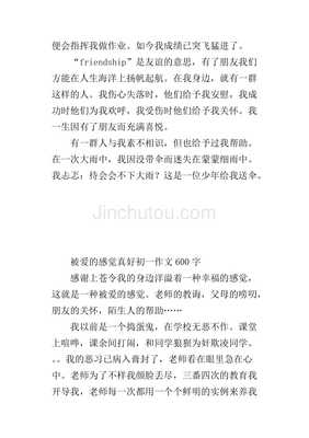友谊的爱作文