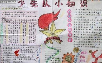 少先队入队手抄报