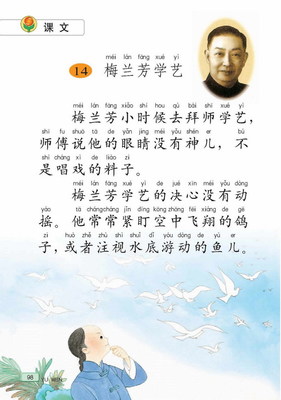 梅兰芳手抄报