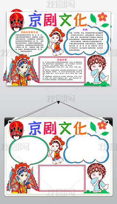 梅兰芳手抄报