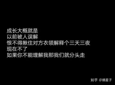 被人误会的句子