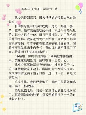 我的周末的作文